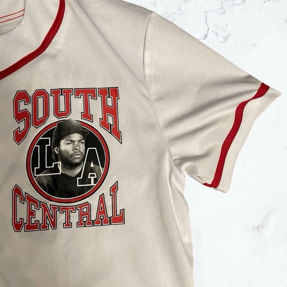 Freeze Men’s Baseball Jersey BOYS N THE HOOD South Central LA Size XL - Picture 3 of 7